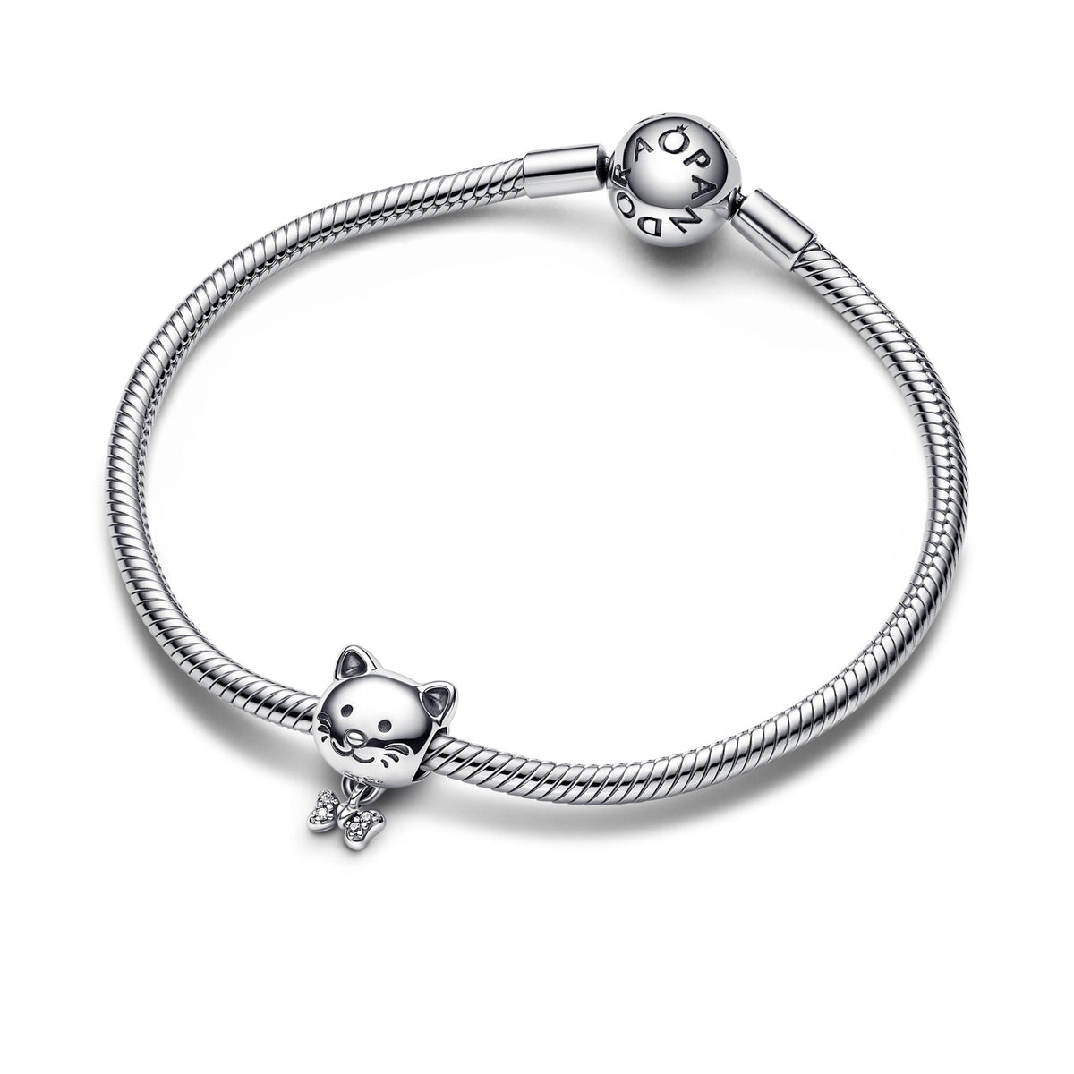 Pandora Moments Charm Chat & Nœud 792255C01
