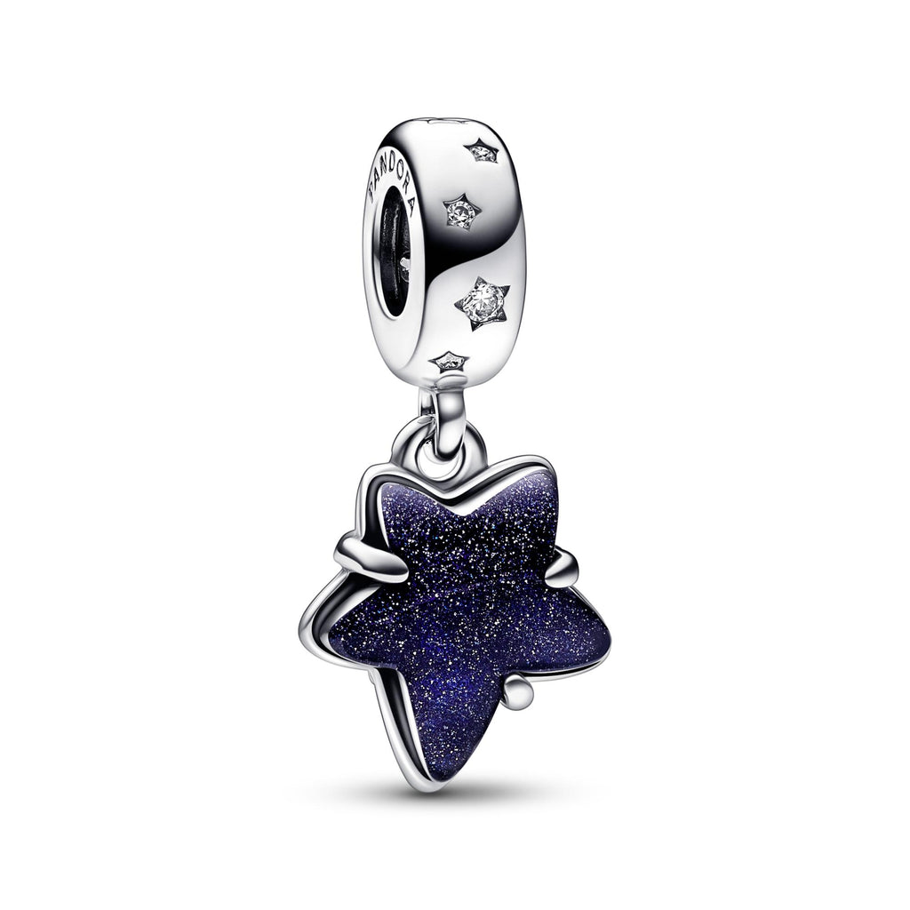 Pandora Moments Charm Pendant Murano Étoile Galaxie Céleste 792368C01