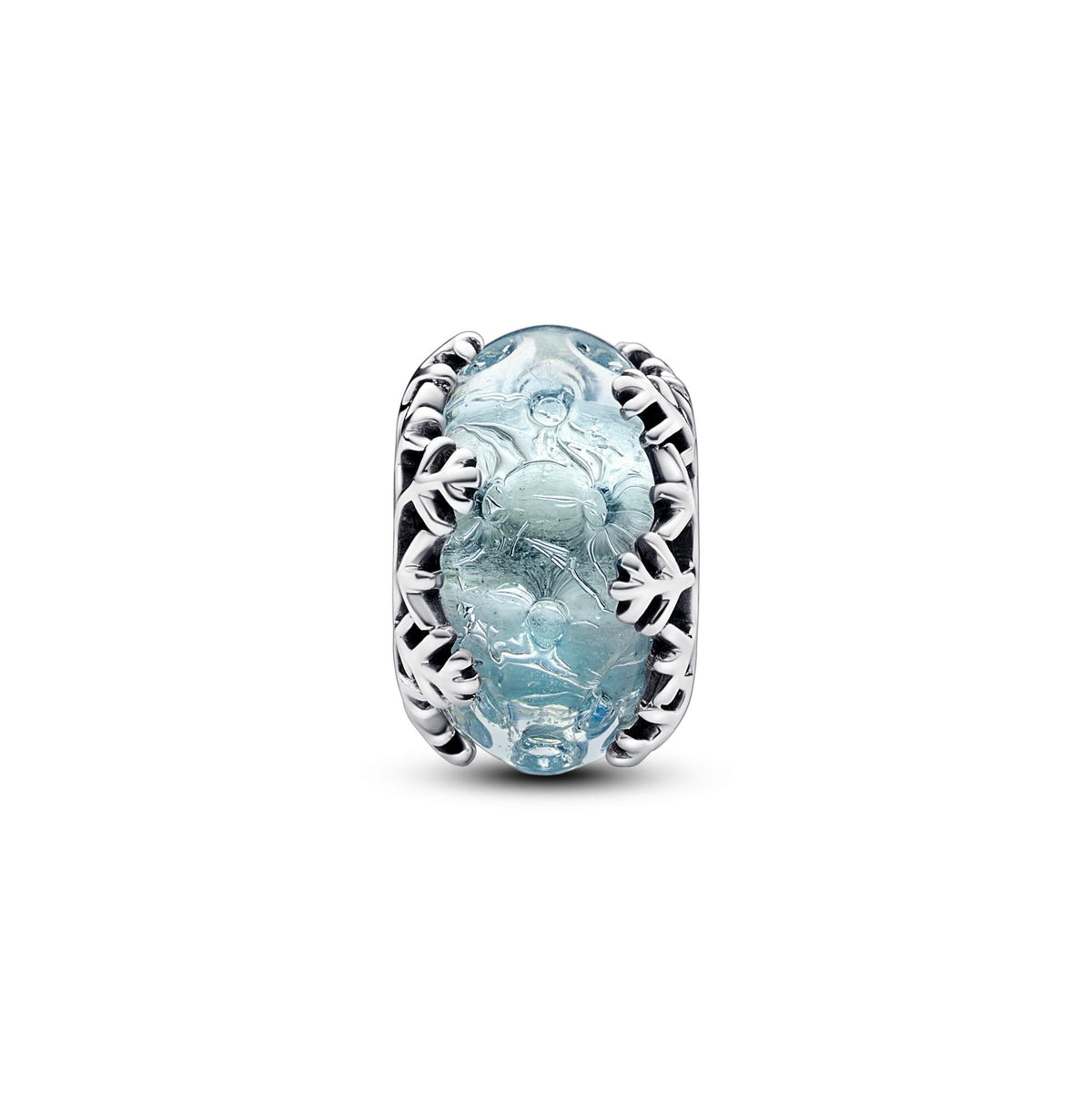 Pandora Moments Charm Murano Flocon de Neige Bleu Hiver 792377C00