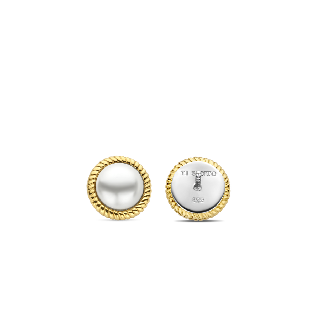 Ti Sento Milano Puces d'oreilles Perles 7923YP