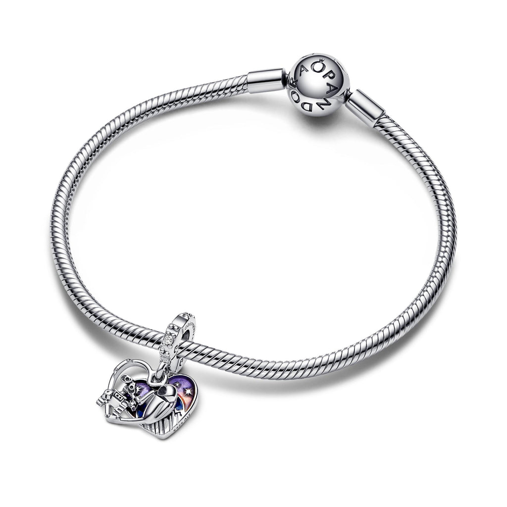 Pandora Disney Charm Pendant Disney Pixar Wall-E & Eve Phosphorescent 792518C01