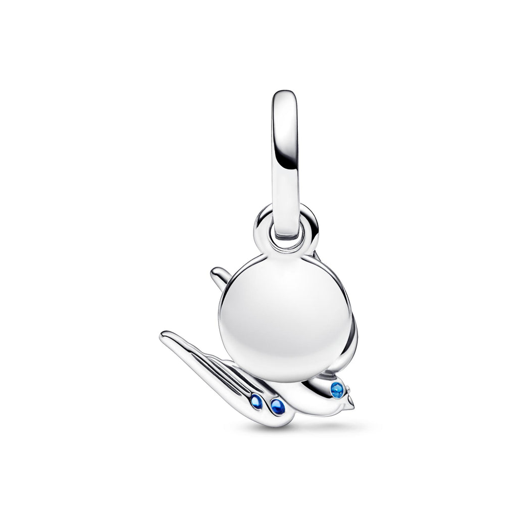 Pandora Moments Charm Pendant Double Hirondelle Scintillante & Citation 792570C01