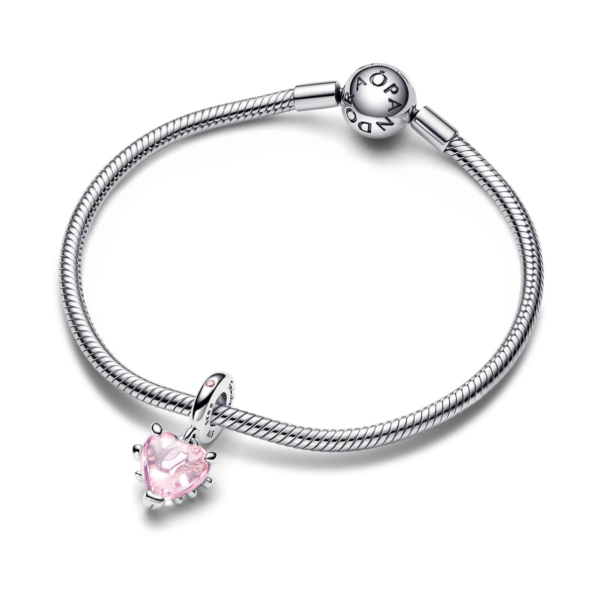 Pandora Moments Charm Pendant Arbre de Vie & Cœur Rose 792654C01