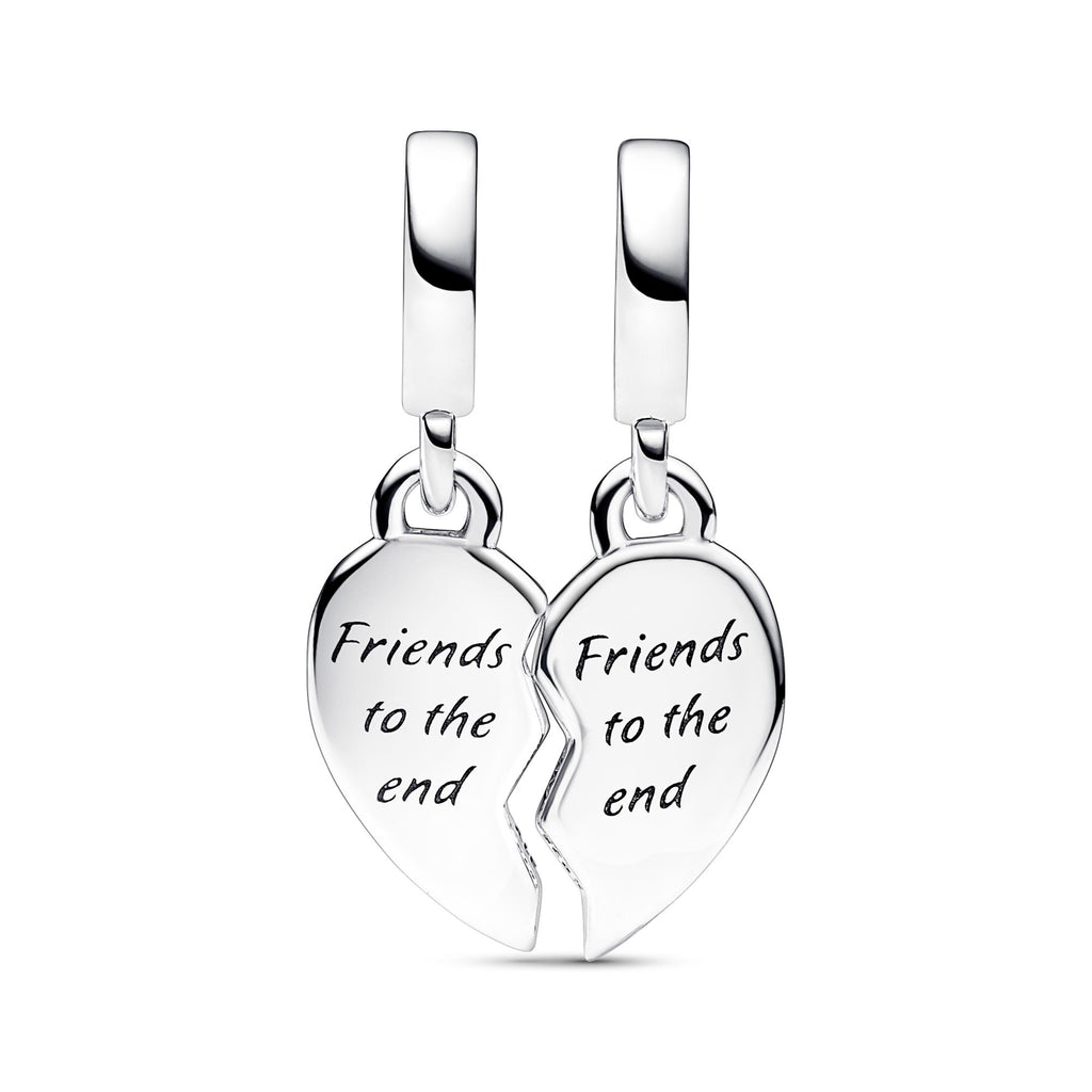 Pandora Moments Charm Pendant Cœur Séparable Amis 792743C01