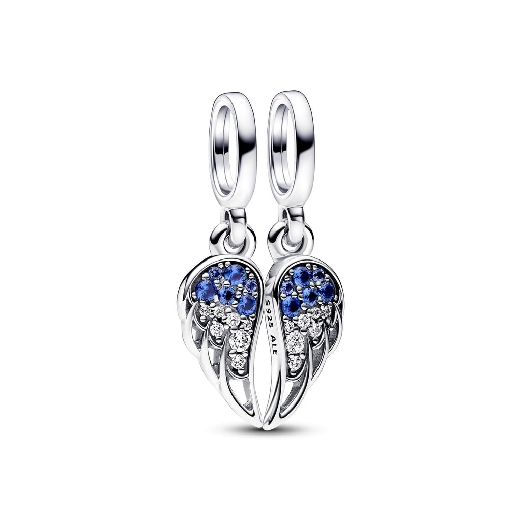 Pandora Moments Charm Pendant Ailes d’Ange Séparables Scintillantes 792821C01