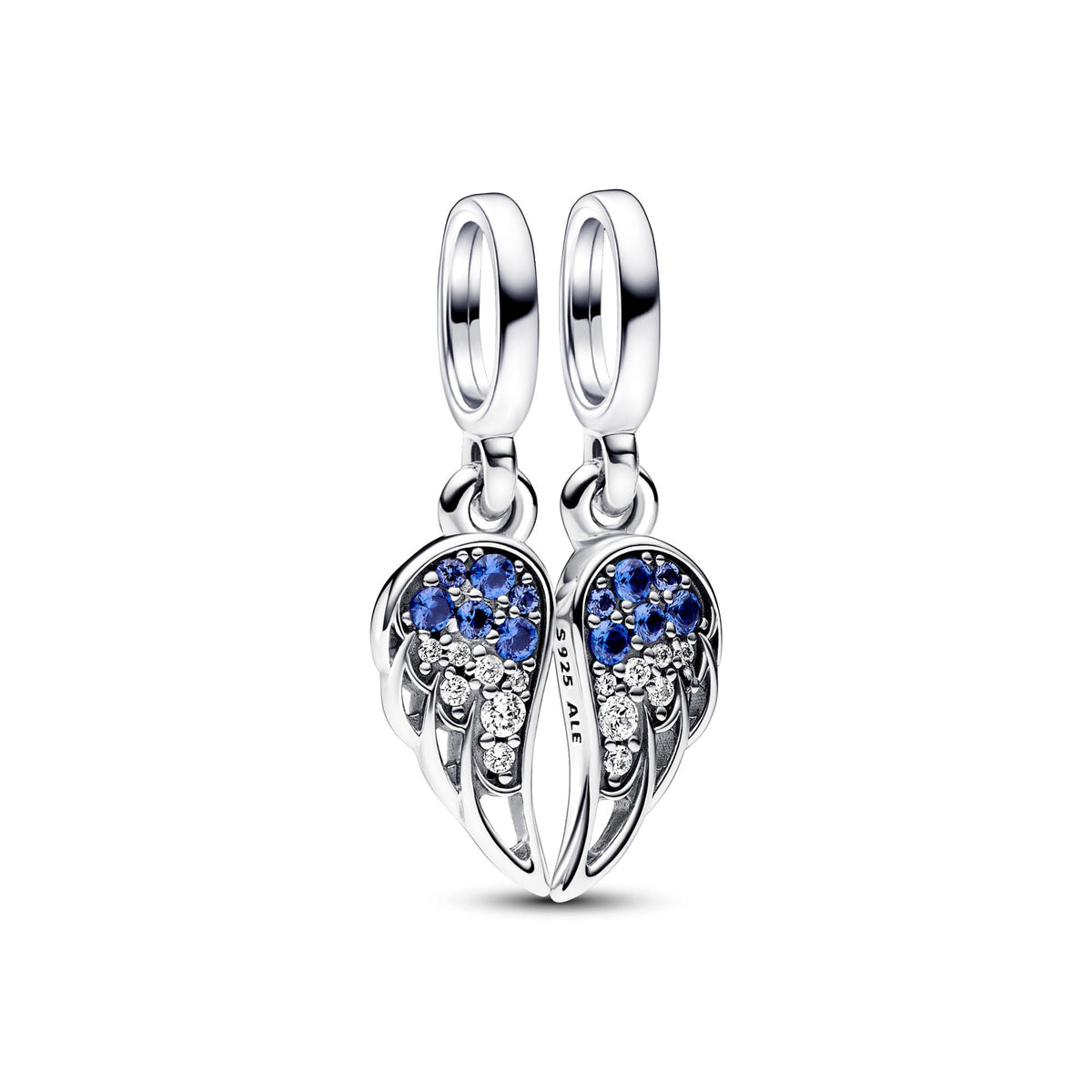 Pandora Moments Charm Pendant Ailes d’Ange Séparables Scintillantes 792821C01