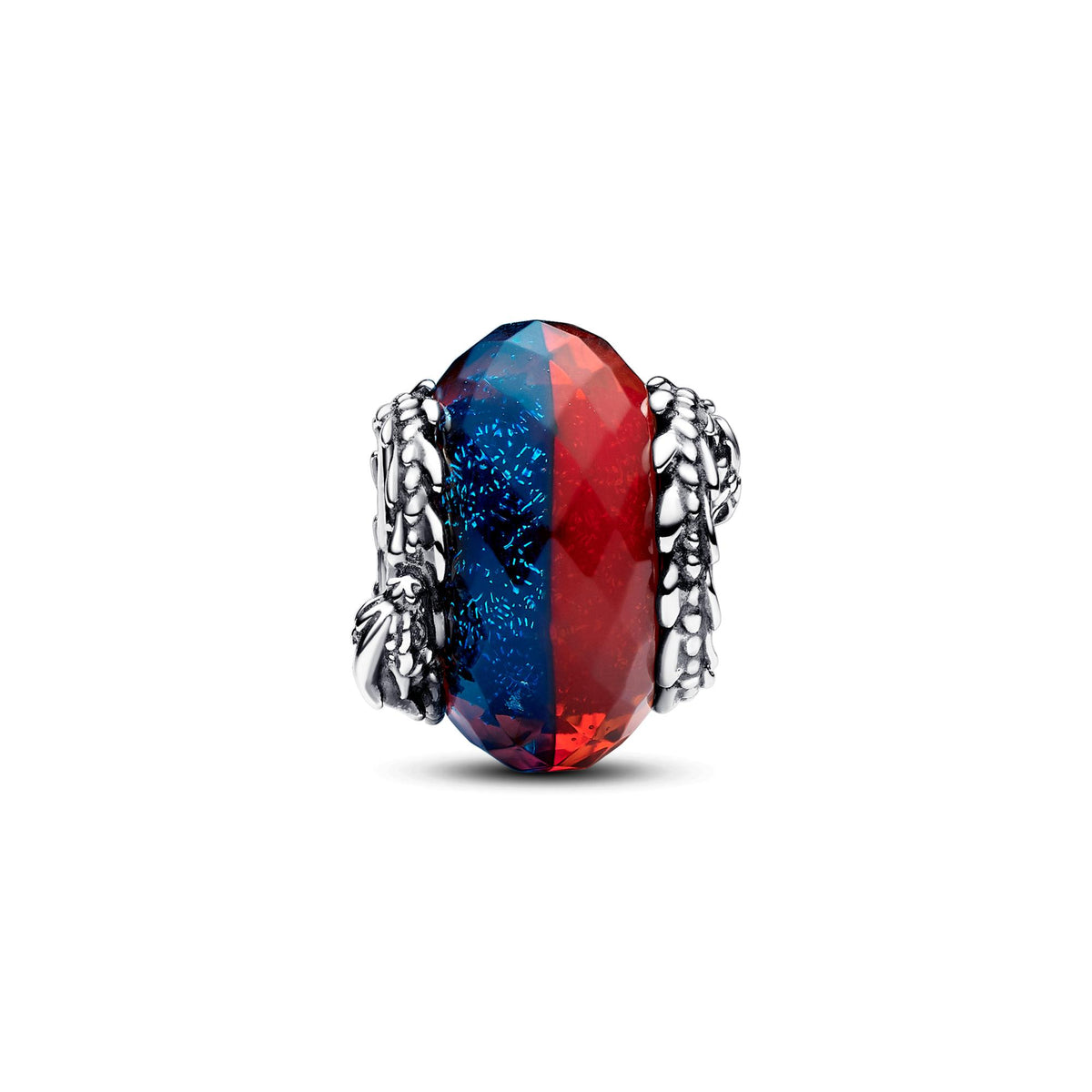 Pandora Game of Thrones Charm en Verre de Murano Double Game of Thrones Dragons Glace & Feu 792966C00