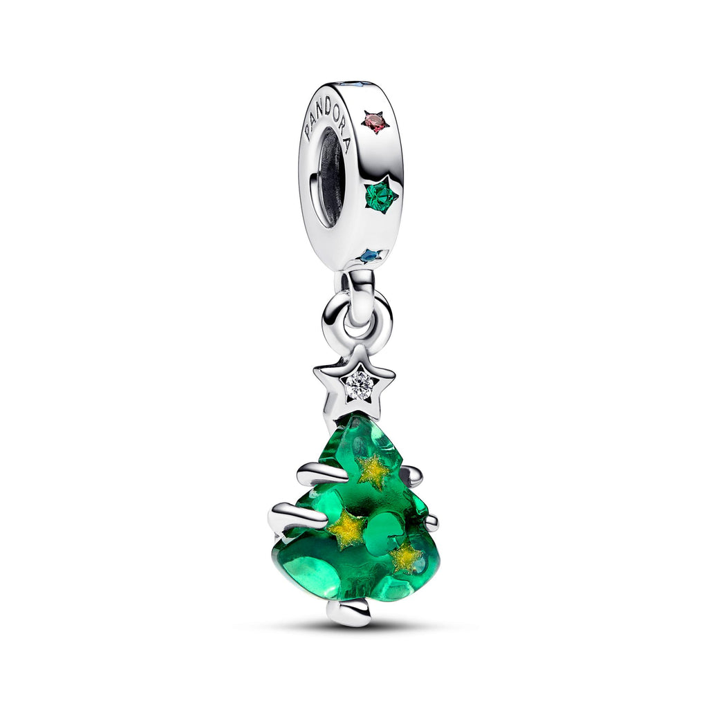 Pandora Moments Charm Pendant Sapin de Noël Scintillant 792983C01