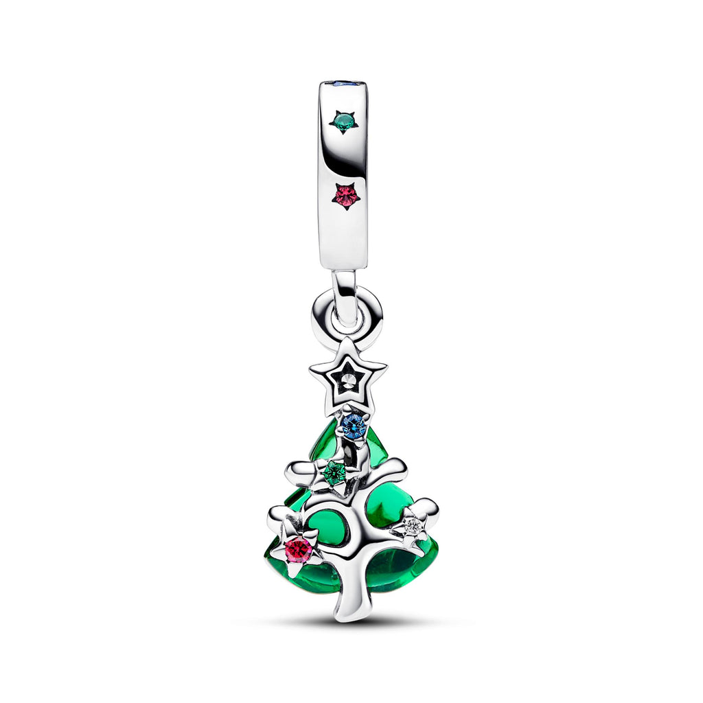 Pandora Moments Charm Pendant Sapin de Noël Scintillant 792983C01