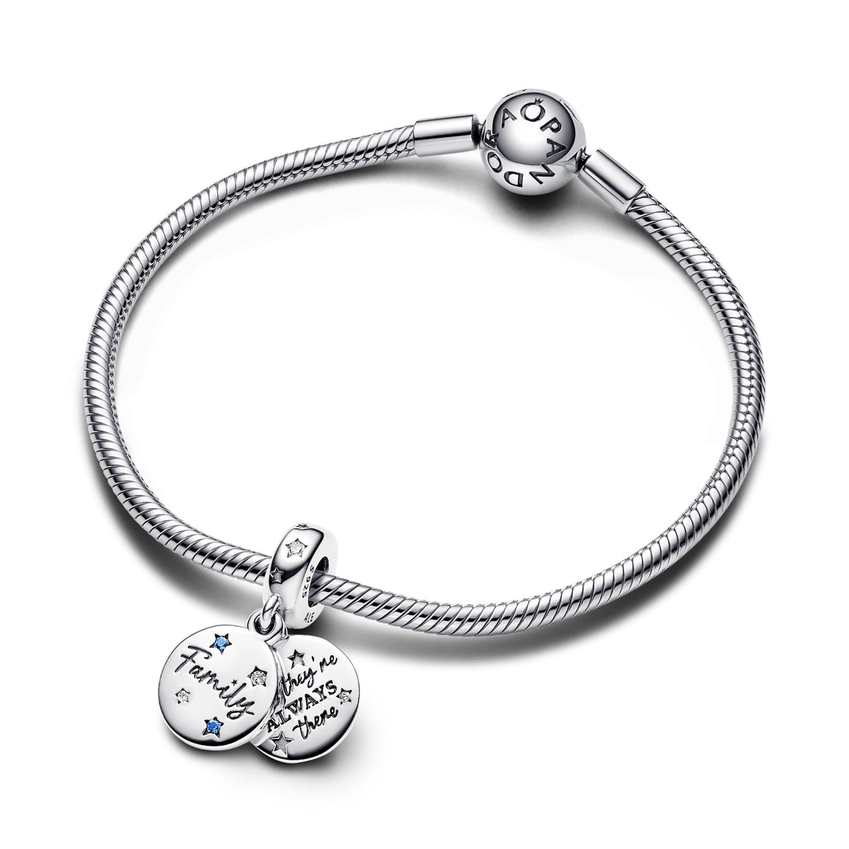 Pandora Moments Charm Pendant Double Amour Familial 792987C01
