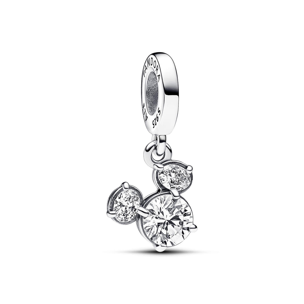 Pandora Disney Charm Pendant Disney Tête de Mickey Silhouette Scintillante 793031C01