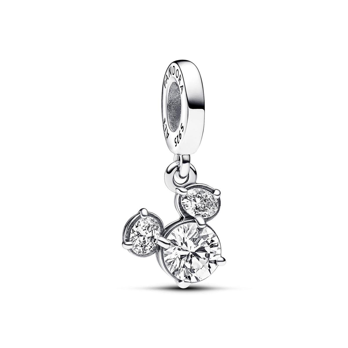 Pandora Disney Charm Pendant Disney Tête de Mickey Silhouette Scintillante 793031C01