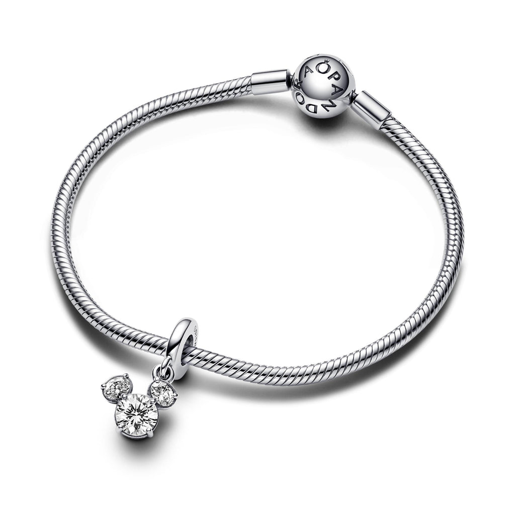 Pandora Disney Charm Pendant Disney Tête de Mickey Silhouette Scintillante 793031C01