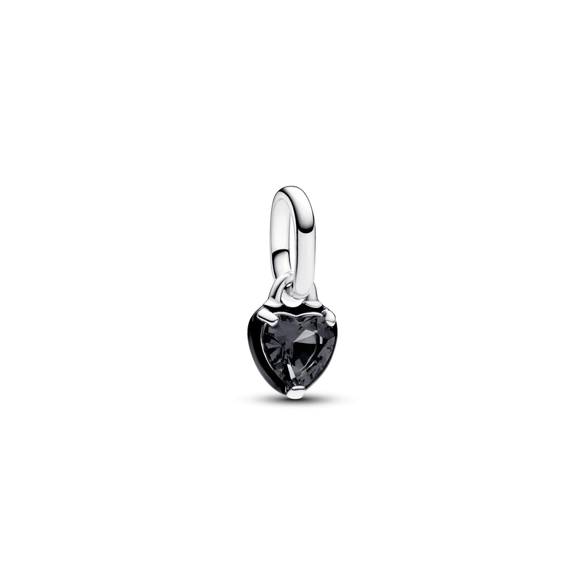 Pandora ME Mini Dangle Cœur Chakra Noir 793042C01