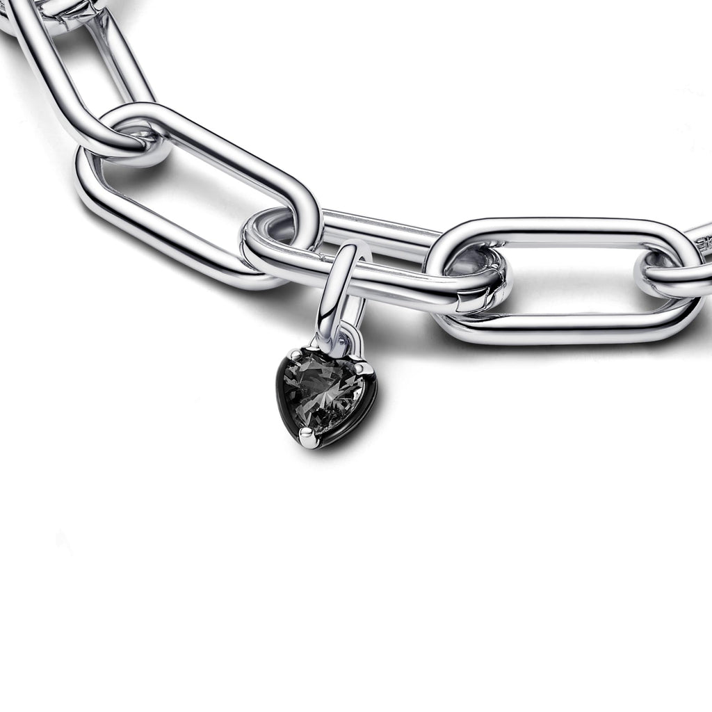 Pandora ME Mini Dangle Cœur Chakra Noir 793042C01