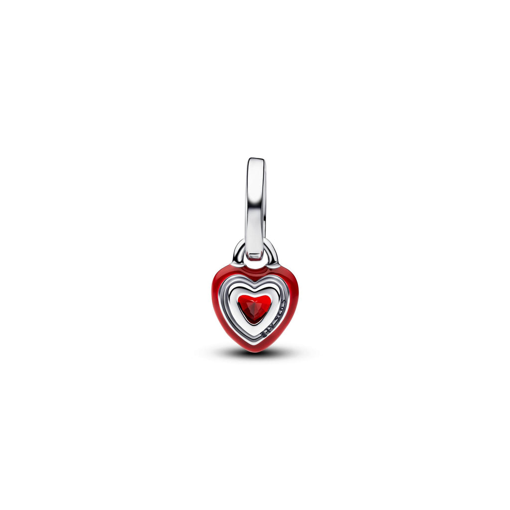 Pandora ME Mini Charm Pendant Cœur Chakra Rouge 793042C05