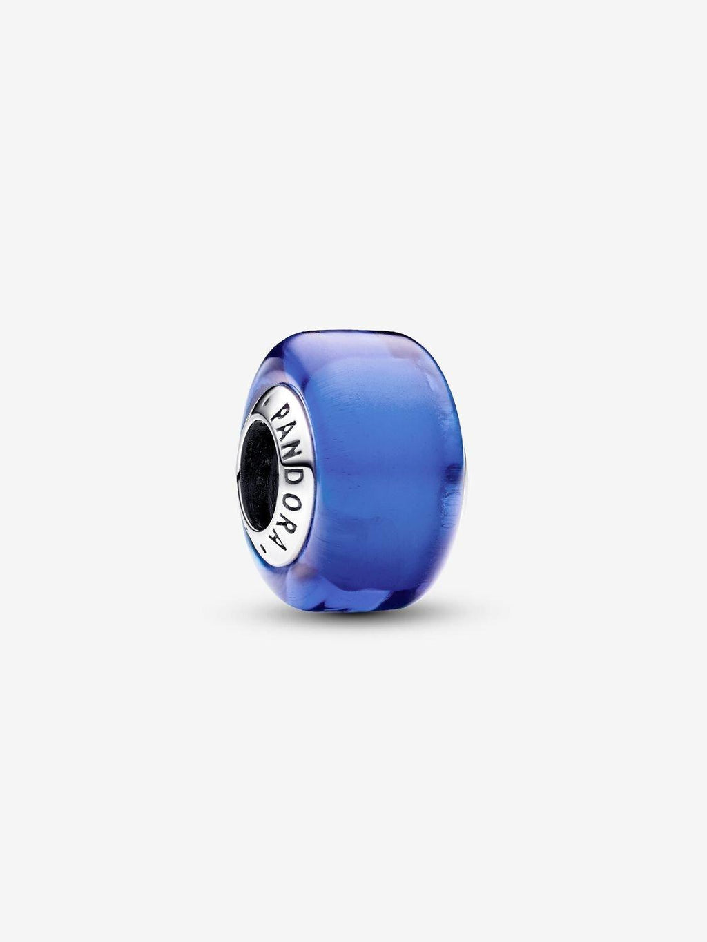 Pandora Moments Mini Charm en Verre de Murano Bleu 793105C00