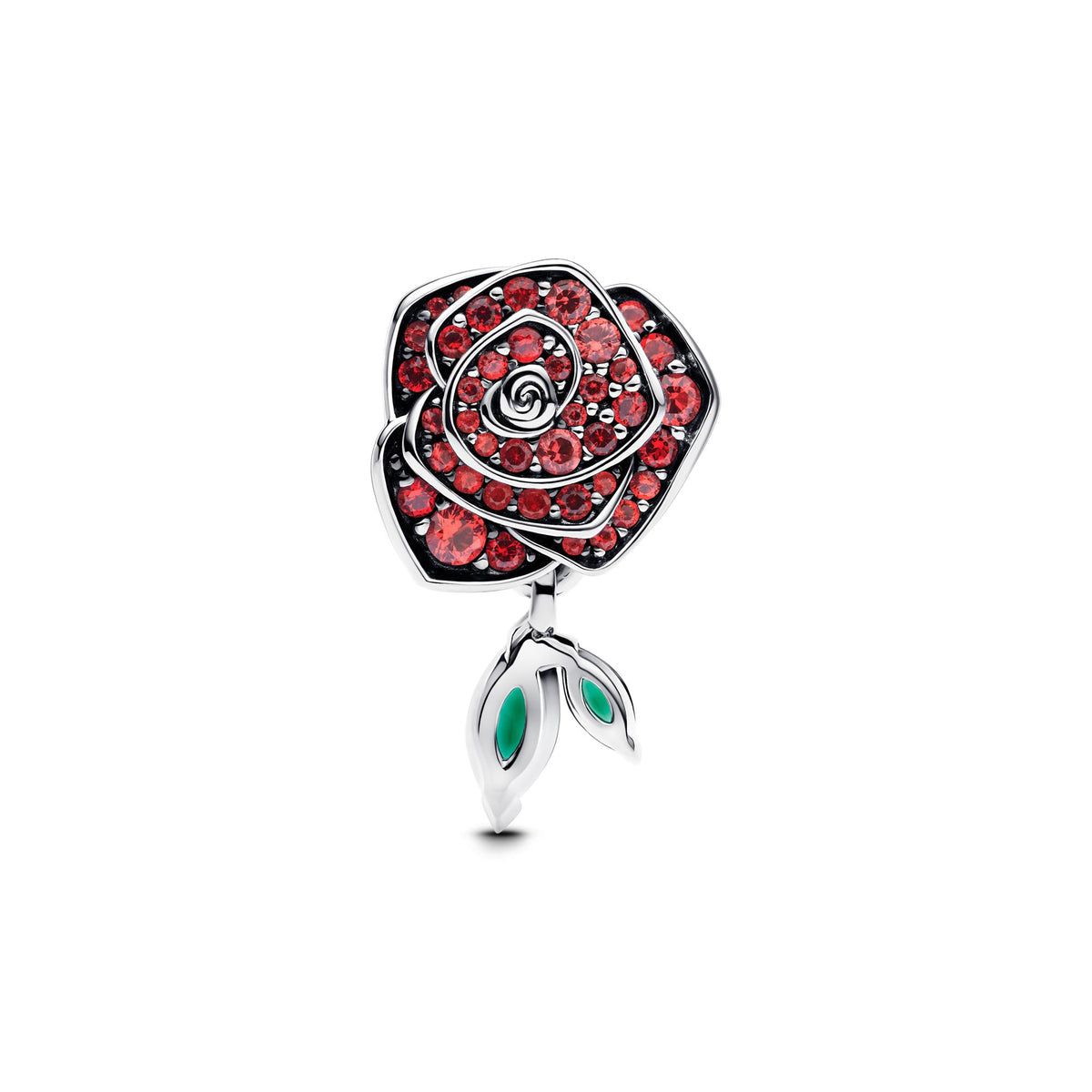 Pandora Moments Charm Rose en Fleur Scintillante 793201C02