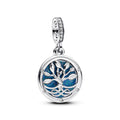 Pandora Moments Charm Pendant Double Arbre de l'Infini Phosphorescent 793599C01