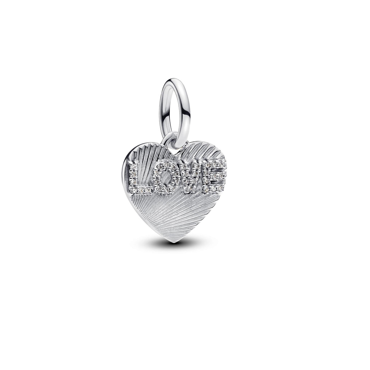 Pandora Moments Charm Pendant Cœur d'Amour Gravable 793604C01