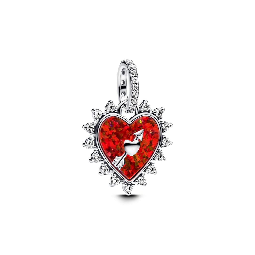 Pandora Moments Charm Pendant Cœur Flèche Pivotante 793667C01