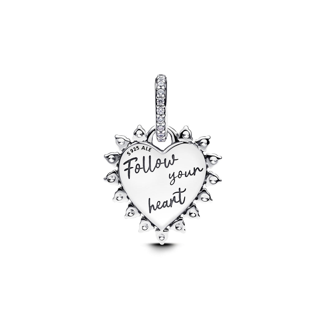 Pandora Moments Charm Pendant Cœur Flèche Pivotante 793667C01