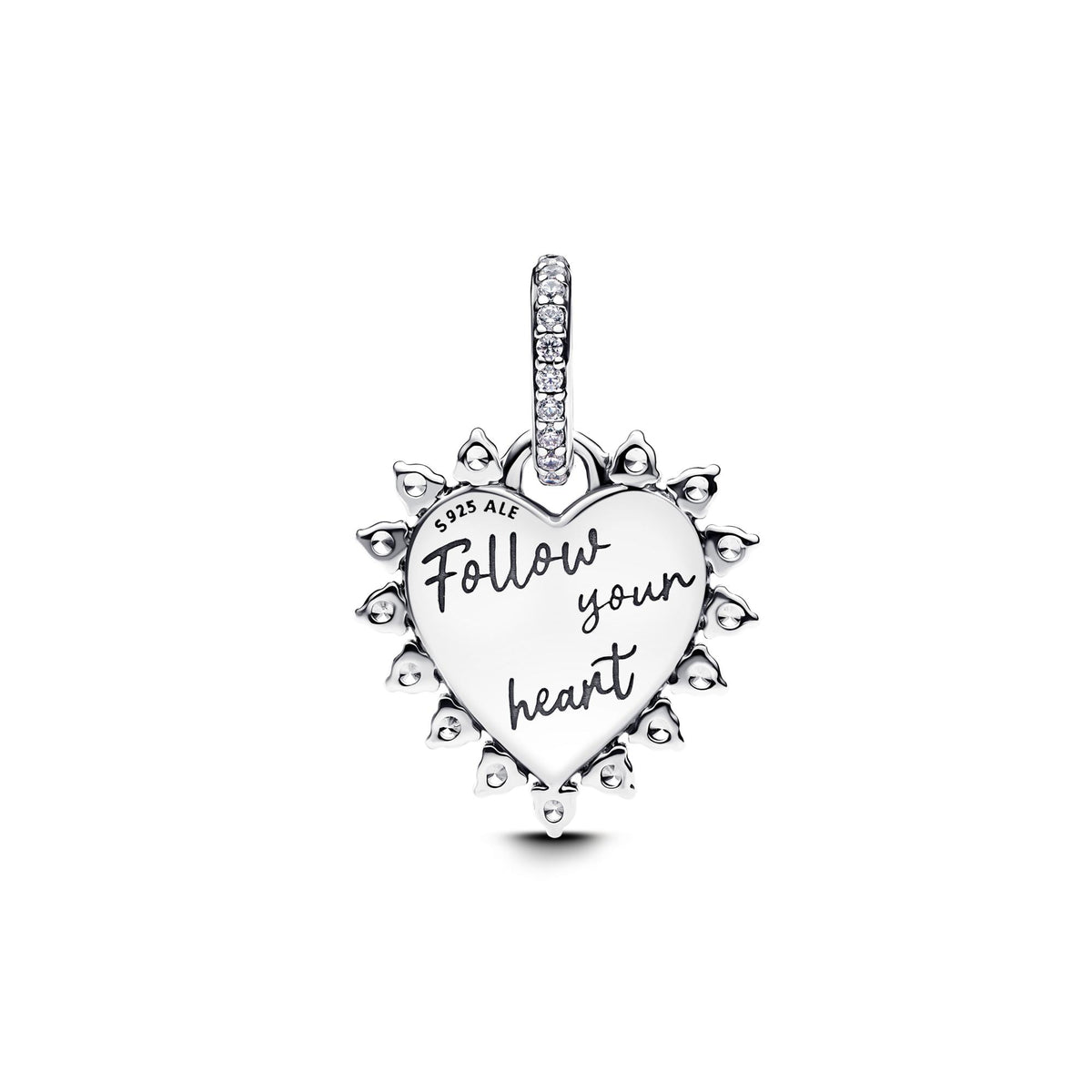 Pandora Moments Charm Pendant Cœur Flèche Pivotante 793667C01