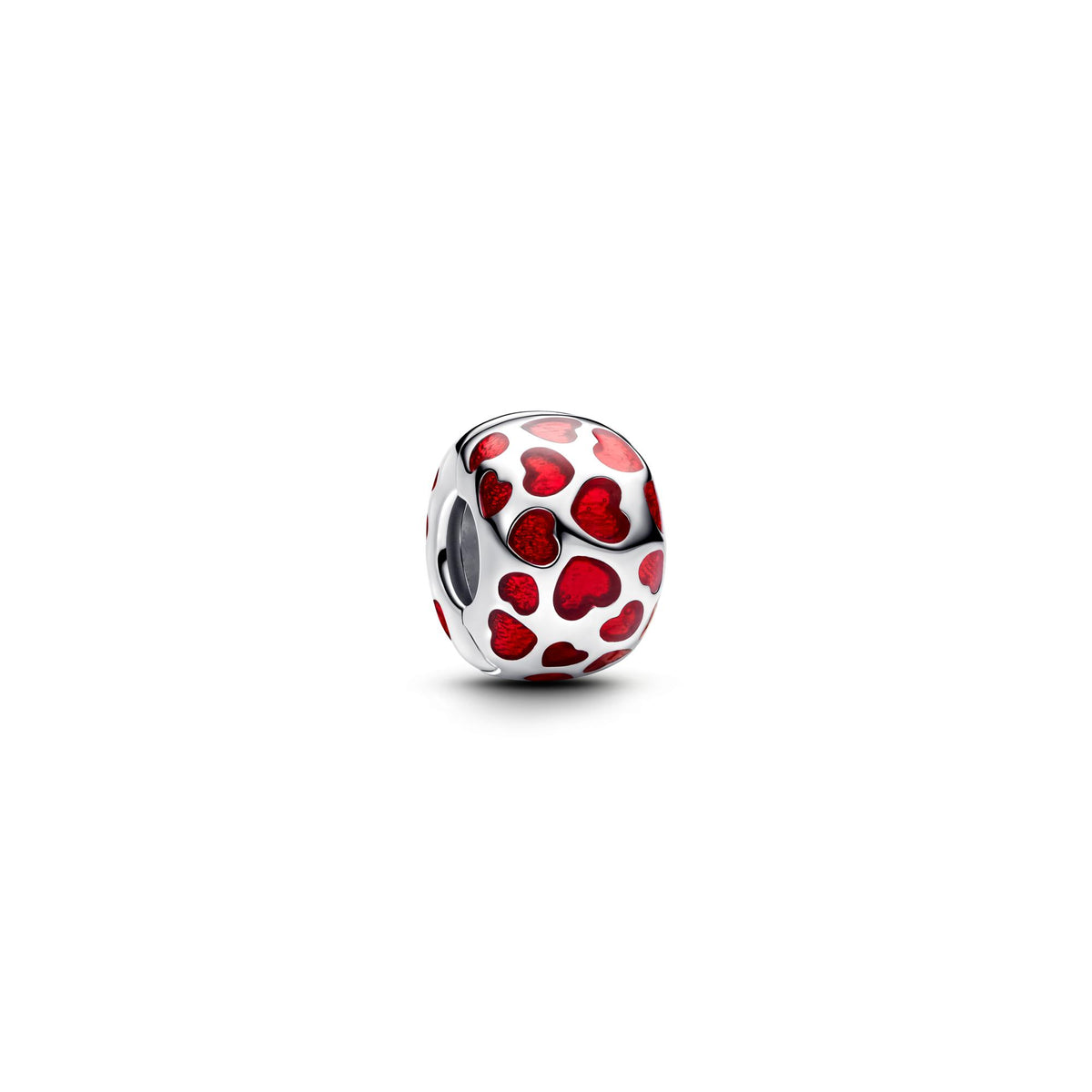 Pandora Moments Charm Clip Rond Cœurs 793679C01