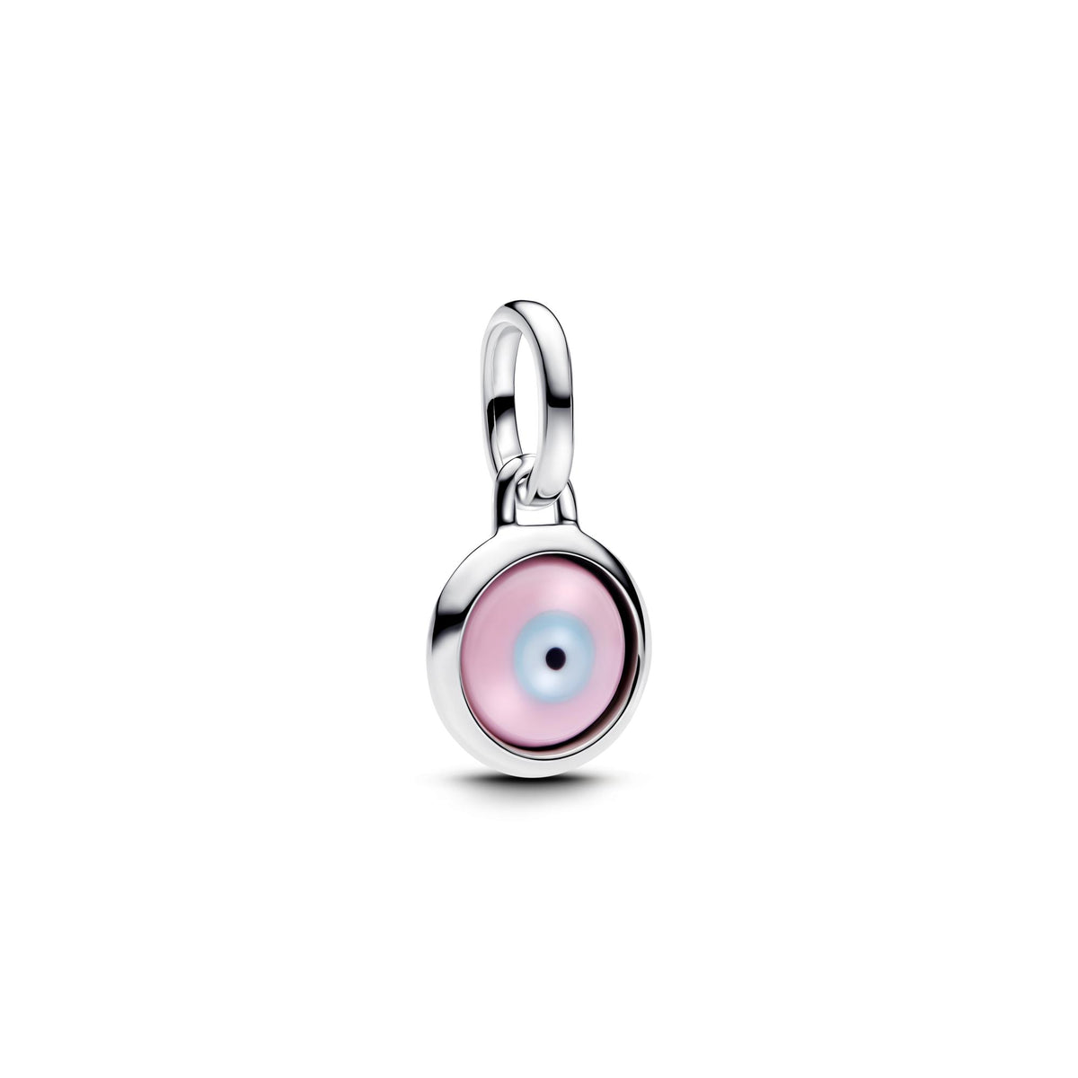 Pandora ME Mini Charm Pendant en Verre de Murano Mauvais Œil Gravable 793693C00
