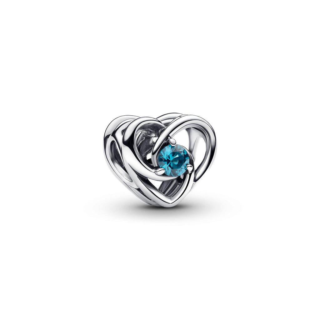 Pandora Charm Cœur & Pierres Entrelacés 793744C01