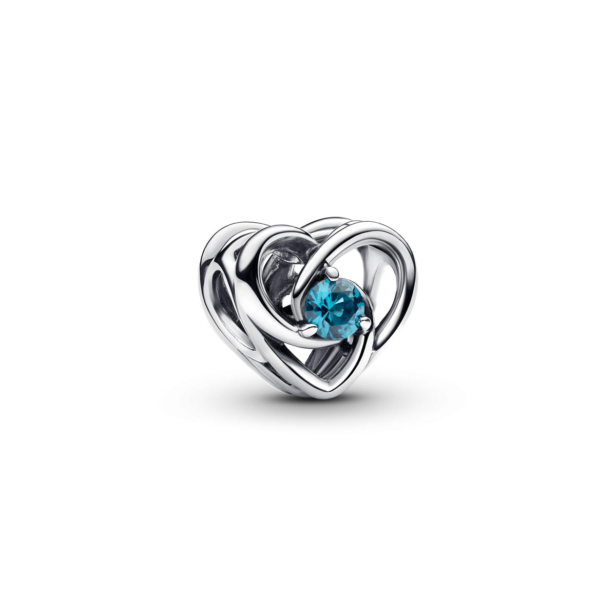 Pandora Charm Cœur & Pierres Entrelacés 793744C01