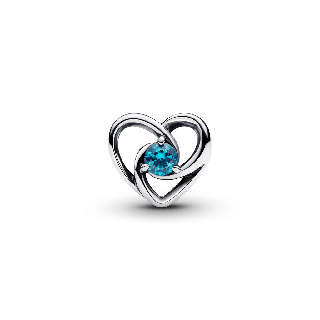 Pandora Charm Cœur & Pierres Entrelacés 793744C01