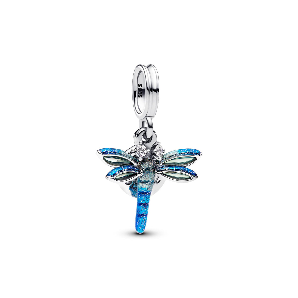 Pandora Moments Charm Pendant Double Libellule 793745C01