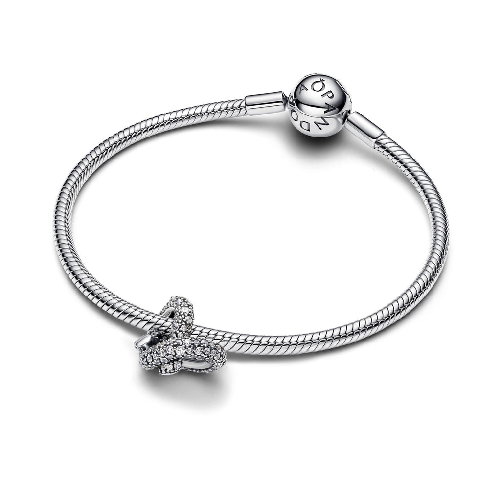 Pandora Moments Charm Cœur Nœud de l'Infini Pavé 793771C01