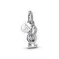 Pandora Moments Charm Pendant Nœud de l'Infini Pavé 793780C01