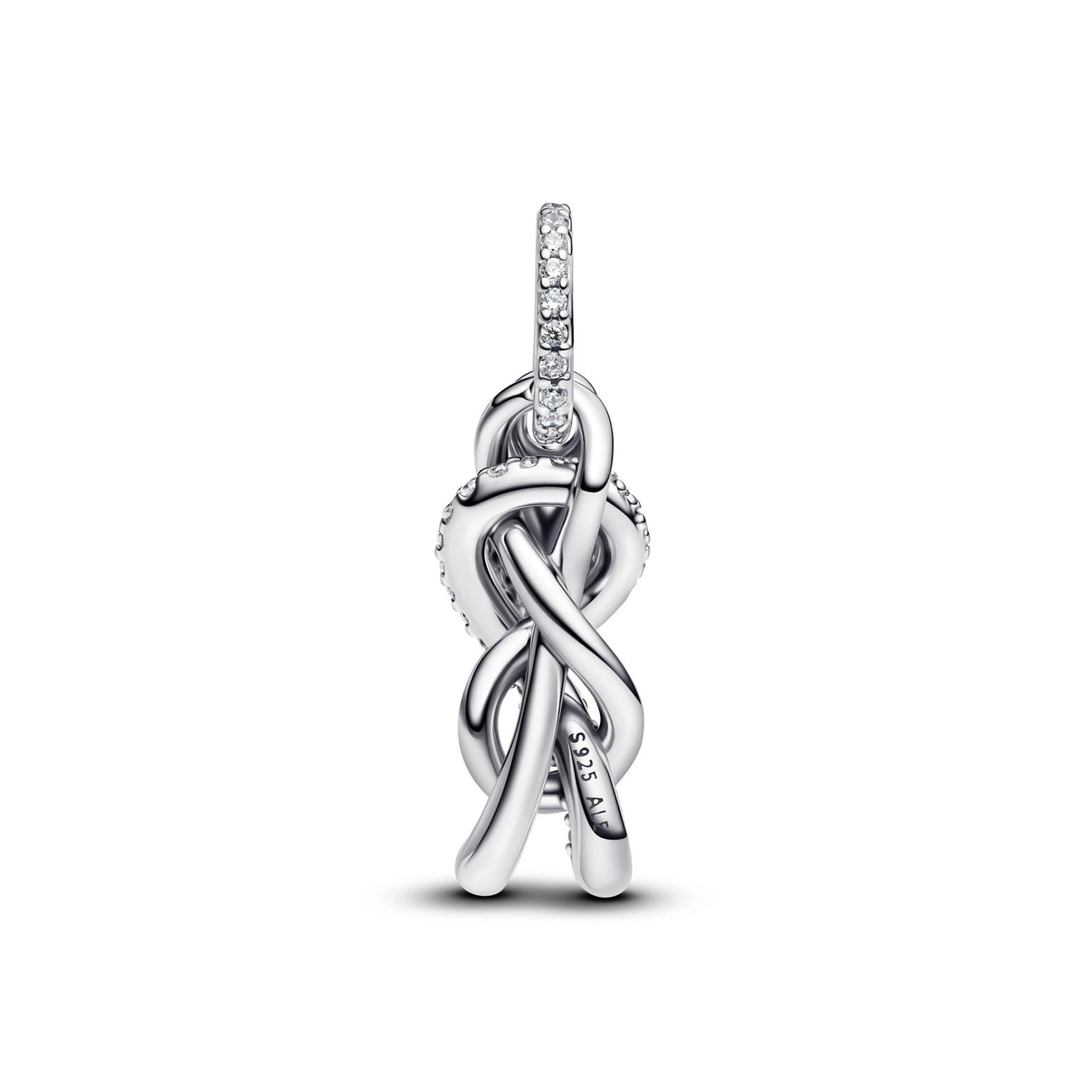 Pandora Moments Charm Pendant Nœud de l'Infini Pavé 793780C01