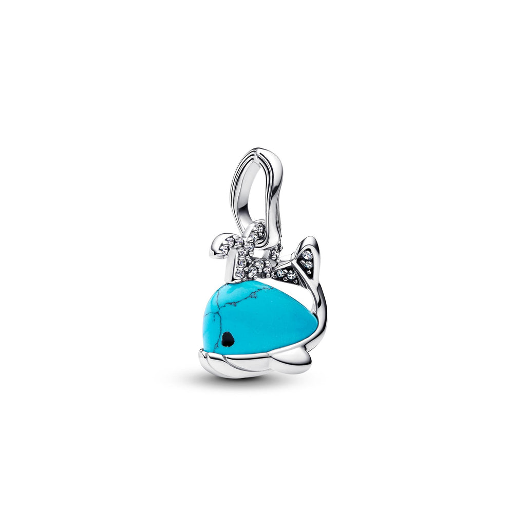 Pandora Moments Charm Pendant Baleine Turquoise 793822C01