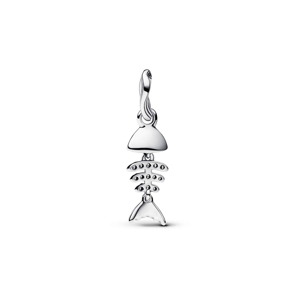 Pandora Moments Charm Pendant Arête de Poisson Turquoise 793894C01
