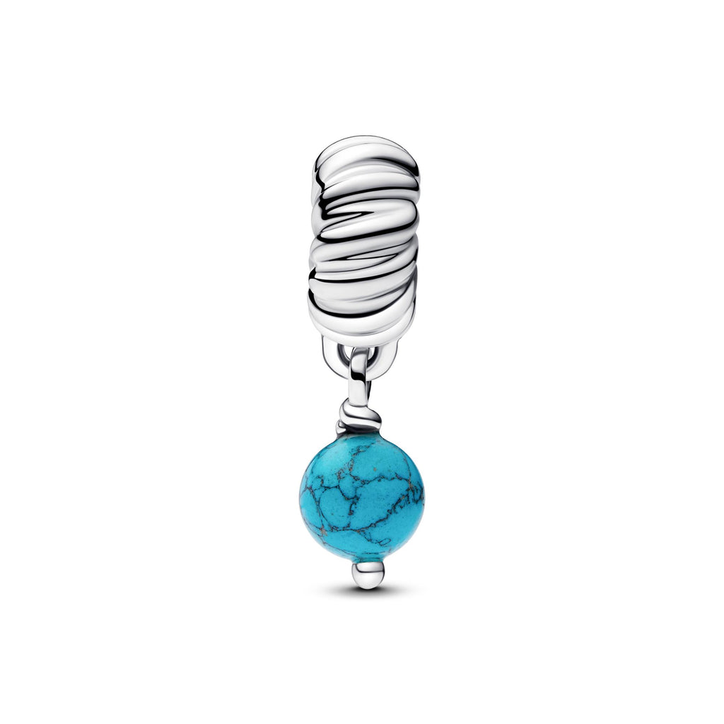 Pandora Moments Charm Pendant Couleur Turquoise 793901C01