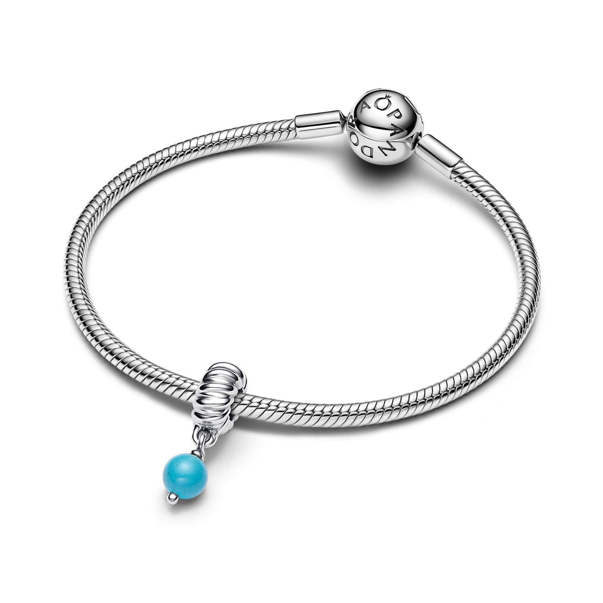 Pandora Moments Charm Pendant Couleur Turquoise 793901C01