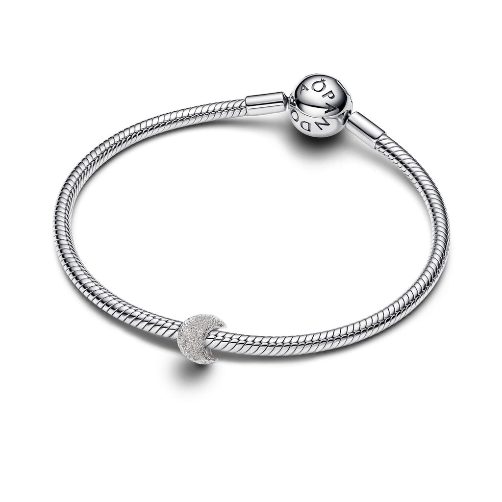 Pandora Moments Mini Charm Lune Texturé 794054C00