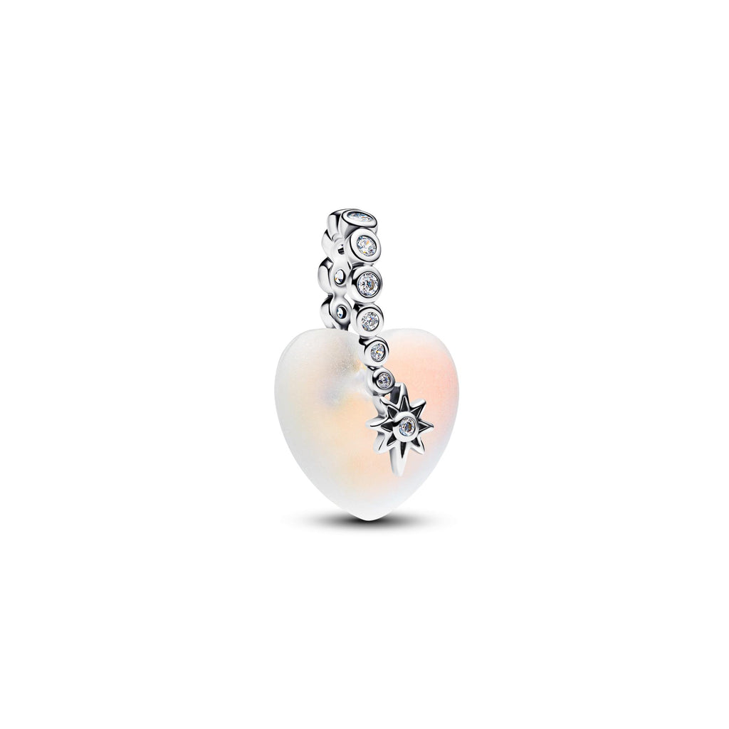 Pandora Moments Charm Pendant Étoile Filante & Cœur 794143C01