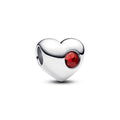 Pandora Moments Charm Cœur Gravable Rouge Salsa 794161C01