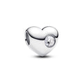 Pandora Moments Charm Cœur Gravable Scintillant 794161C04