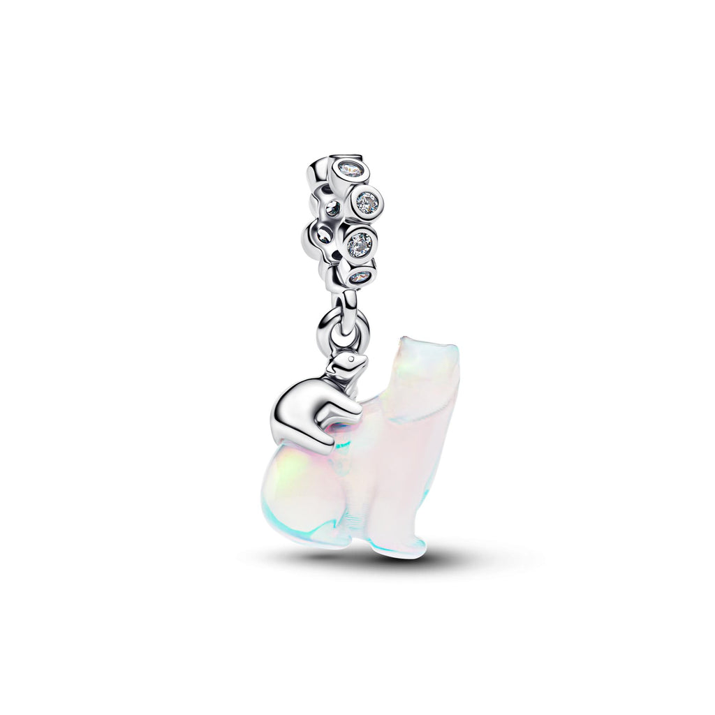 Pandora Moments Charm Pendant Ourse Polaire & Son Ourson 794243C01