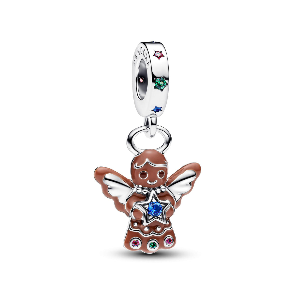 Pandora Moments Charm Pendant Ange de Pain d'Épices 794247C01