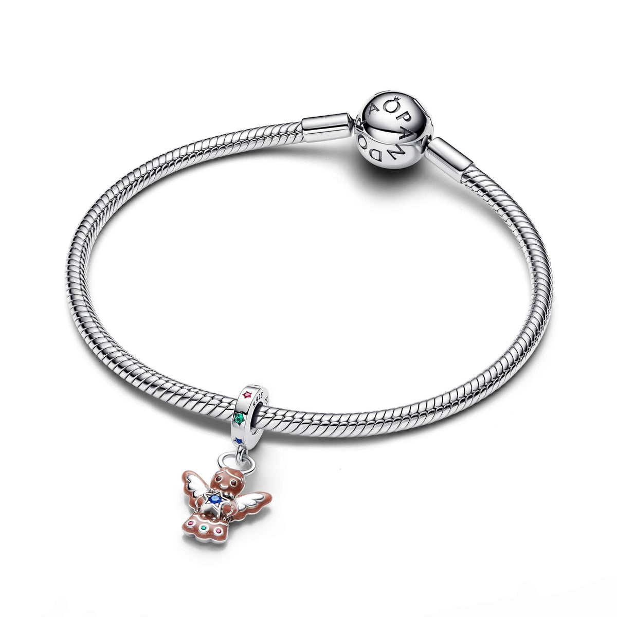 Pandora Moments Charm Pendant Ange de Pain d'Épices 794247C01