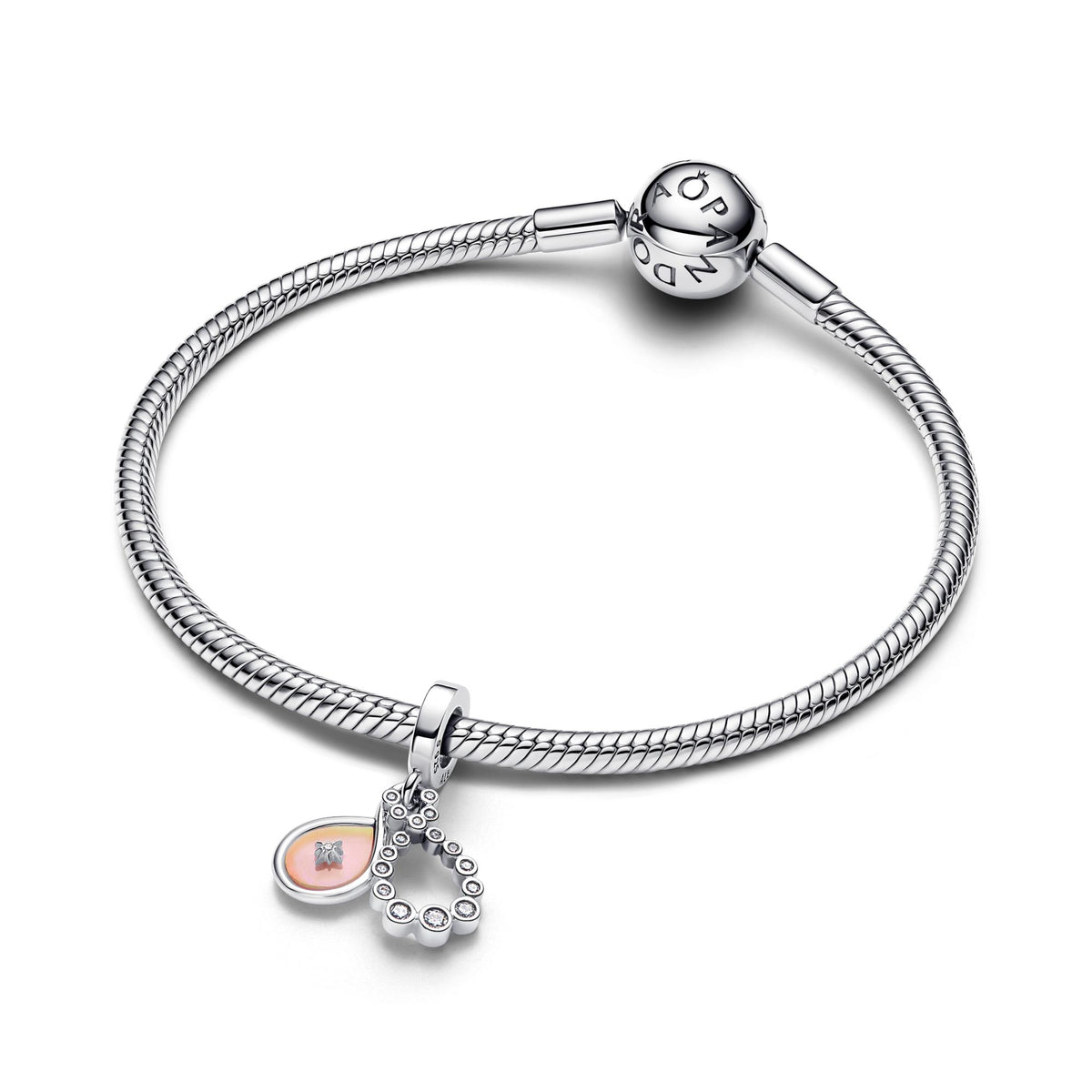 Pandora Moments Charm Pendant Double Infini Opalescent 794251C01
