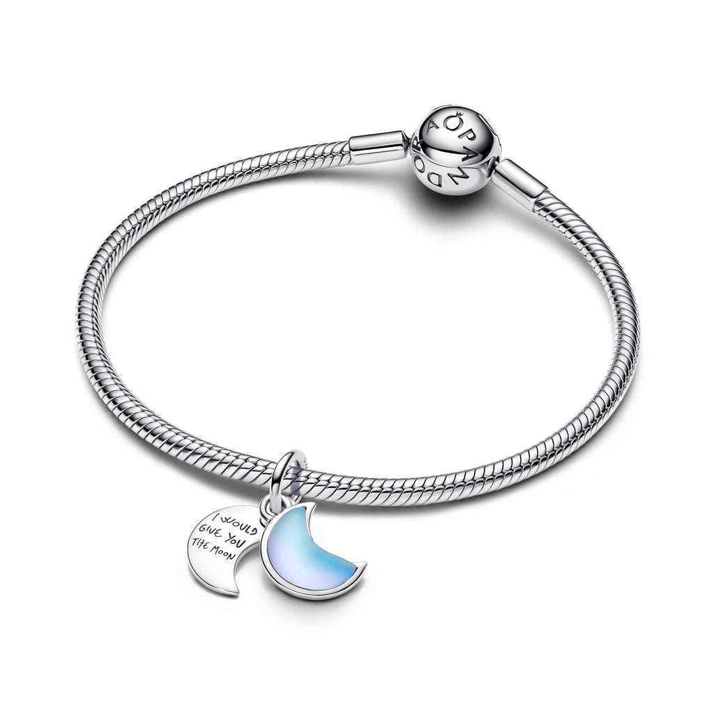 Pandora Moments Charm Pendant Double Croissant de Lune 794272C01