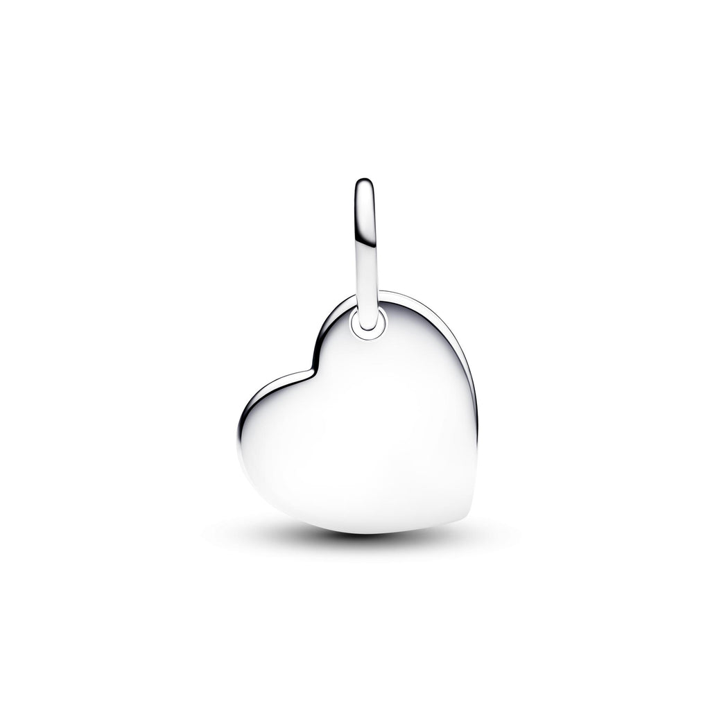 Pandora Moments Charm Pendant Pierre Rouge Cœur Gravable 794295C01